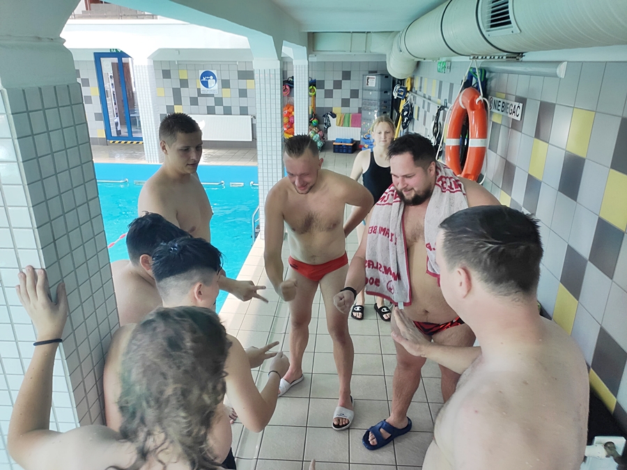Hokej pod wodą Walenie Siemianowice Śląskie Trening 12 X 2024